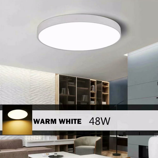 LED Ceiling Lights Round Panel Down Light Living Room Kitchen Bathroom Wall Lamp